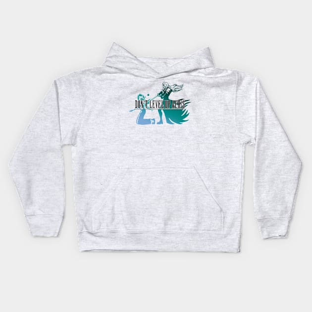 Don't Level Up Aeris Kids Hoodie by demonigote